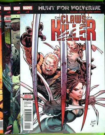 Hunt for Wolverine: Claws of a Killer #1 Jul - #4 Oct 18 (whole miniseries)