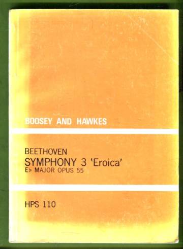 Hawkes Pocket Scores - Symphony 3, Eroica, Eb Major / Mib mayor, op. 55