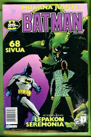 Batman 7/91 + liite