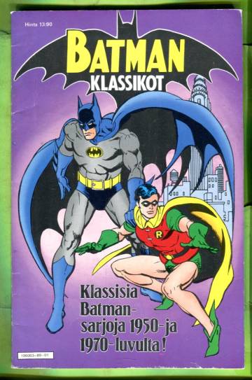 Batman Klassikot 1/89