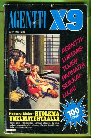 Agentti X9 2/85 (Modesty Blaise)