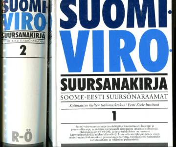 Suomi-viro-suursanakirja / Soome-eesti suursõnaraamat 1-2