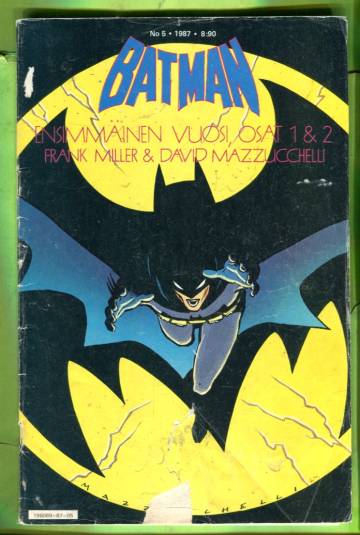 Batman 5/87 - Ensimmäinen vuosi 1-2