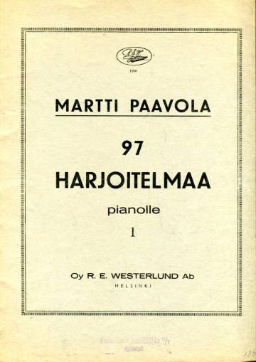 97 harjoitelmaa pianolle 1