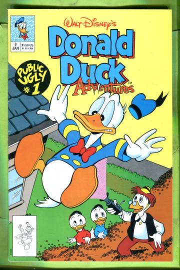 Walt Disney's Donald Duck Adventures #8 Jan 91