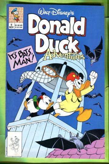 Walt Disney's Donald Duck Adventures #6 Nov 90