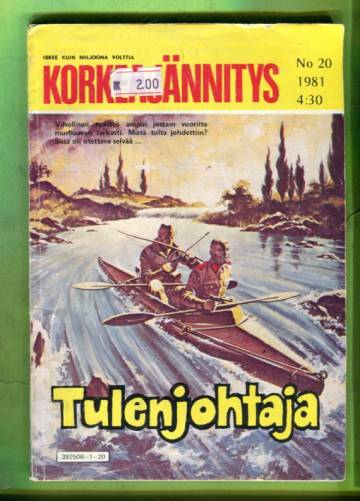 Korkeajännitys 20/81 - Tulenjohtaja