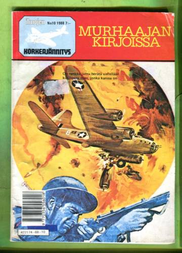 Ilmojen korkeajännitys 10/88 - Murhaajan kirjoissa