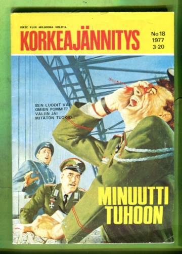 Korkeajännitys 18/77 - Minuutti tuhoon