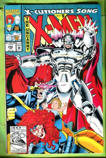 Uncanny X-Men Vol. 1 #296 Jan 93