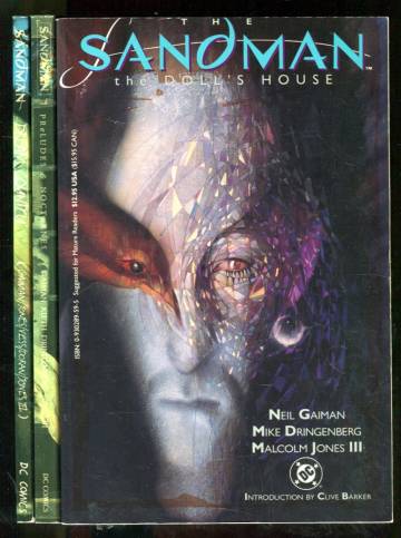 Sandman Vol. 1-3: Preludes and Nocturnes, The Doll's House & Dream Country + säilytyskotelo