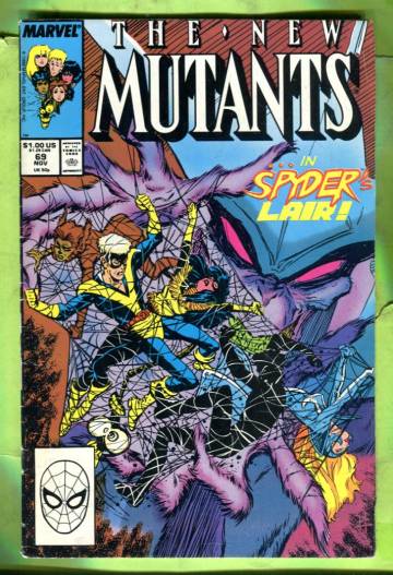 New Mutants Vol. 1 #69 Nov 88