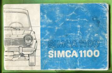 Simca 1100 -käyttöohjeet