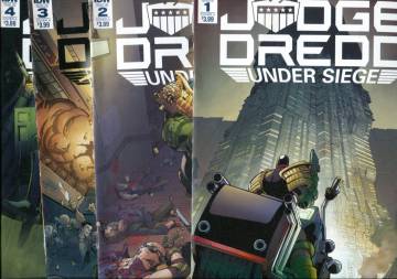 Judge Dredd: Under Siege #1-4 May-Aug 18 (whole miniseries)