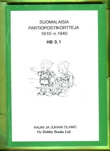 Suomalaisia partiopostikortteja 1910 - n. 1940 HB 3.1