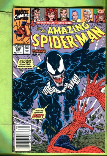 Amazing Spider-Man Vol. 1 #332 May 90