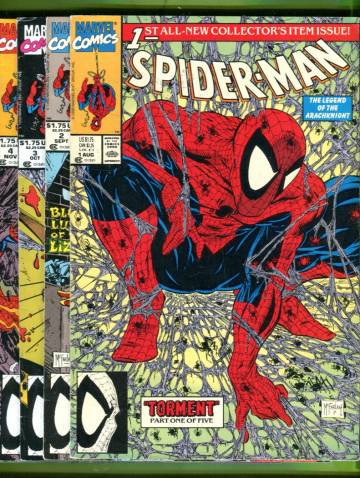 Spider-Man Vol. 1 #1 Aug - #5 Dec 90 (Torment 1-5)