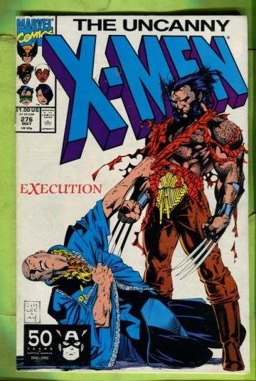 Uncanny X-Men Vol. 1  #276 May 91