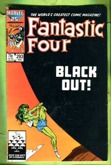 Fantastic Four Vol. 1 #293 Aug 86