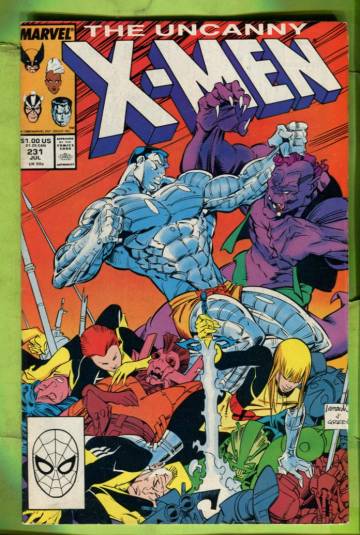 Uncanny X-Men Vol. 1 #231 Jul 88