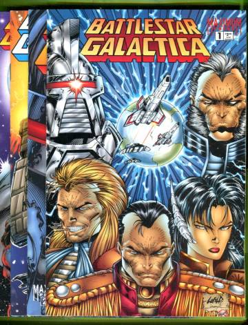 Battlestar Galactica Vol. 1 #1 Jul - #4 Nov 95 (whole miniseries)