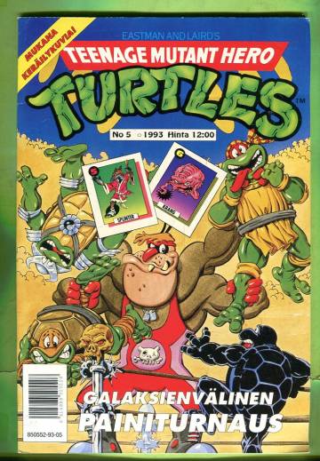 Teenage Mutant Hero Turtles 5/93 +LIITE