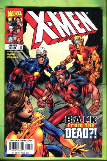 X-Men Vol. 1 #89 Jun 99