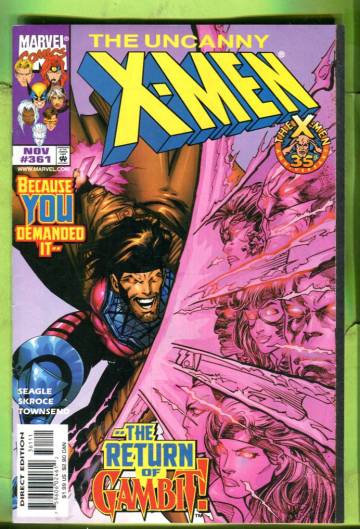 The Uncanny X-Men Vol 1 #361 Nov 98