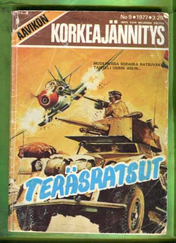 Aavikon Korkeajännitys 9/77 - Teräsratsut