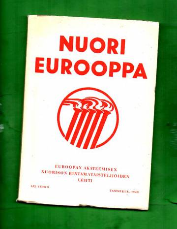 Nuori Eurooppa - Euroopan akateemisen nuorison rintamataistelijoiden lehti:  1/2 vihko, tammikuu 1942 - Toimituskunta | Antikvariaatti Lukuhetki